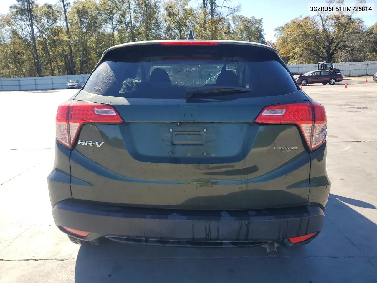 3CZRU5H51HM725814 2017 Honda Hr-V Ex