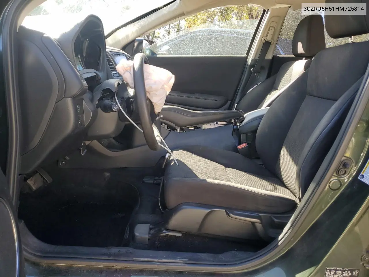 3CZRU5H51HM725814 2017 Honda Hr-V Ex