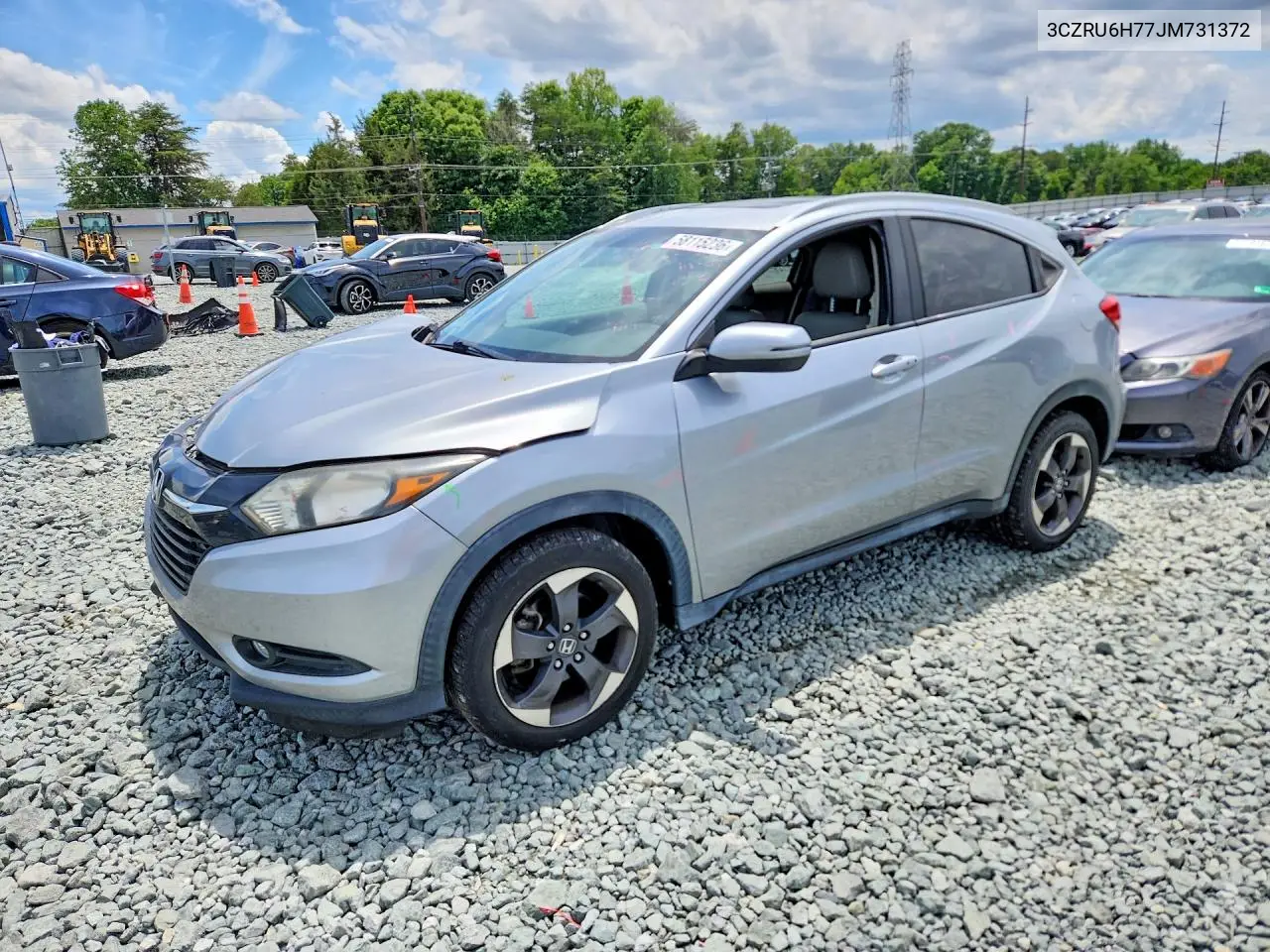 2018 Honda Hr-V Exl VIN: 3CZRU6H77JM731372 Lot: 58115236
