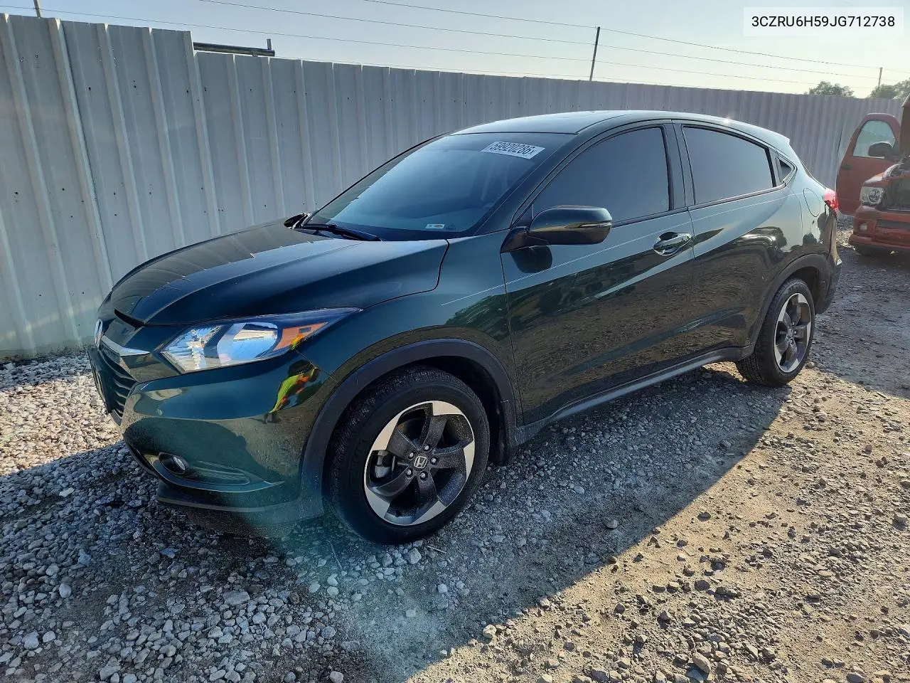 2018 Honda Hr-V Ex VIN: 3CZRU6H59JG712738 Lot: 59920286
