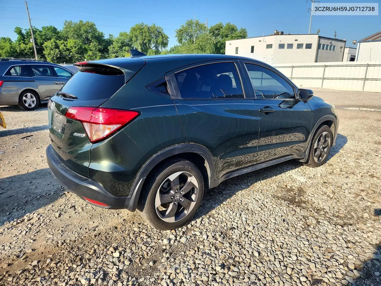 2018 Honda Hr-V Ex VIN: 3CZRU6H59JG712738 Lot: 59920286