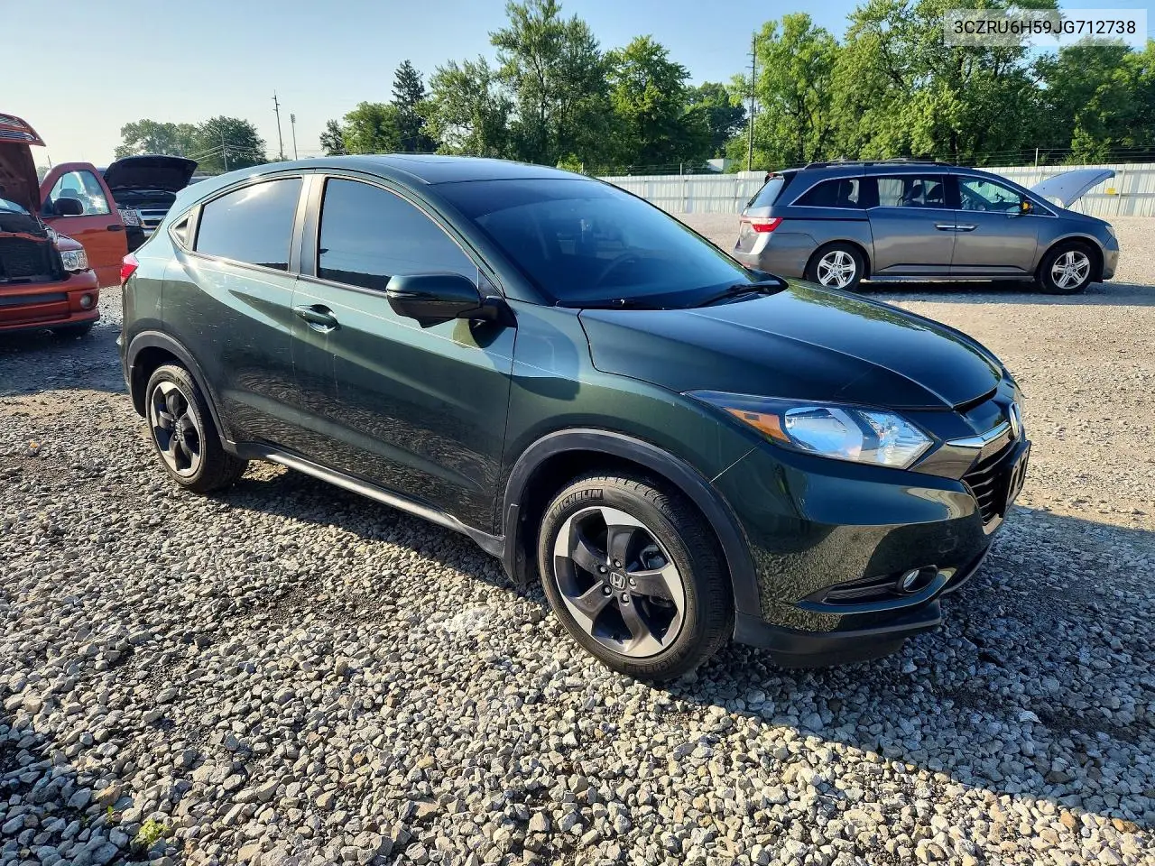 2018 Honda Hr-V Ex VIN: 3CZRU6H59JG712738 Lot: 59920286
