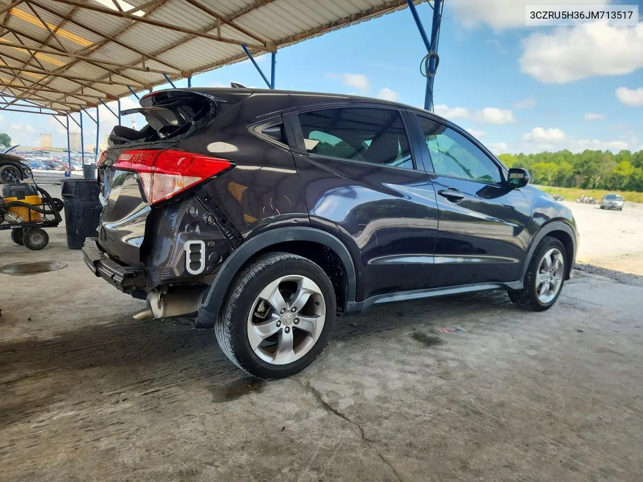 2018 Honda Hr-V Lx VIN: 3CZRU5H36JM713517 Lot: 60061556