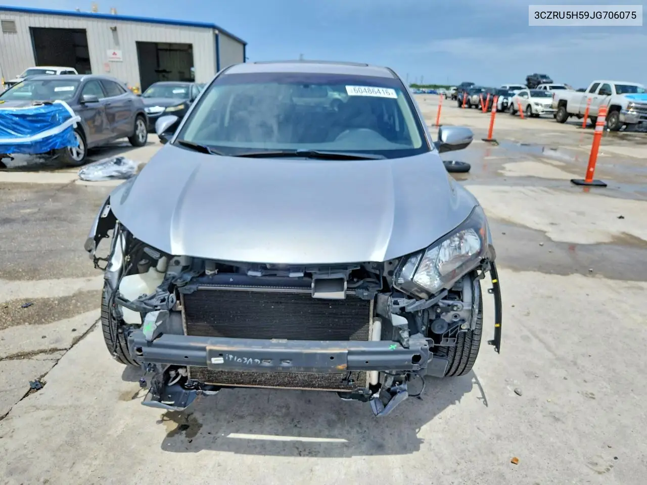 2018 Honda Hr-V Ex VIN: 3CZRU5H59JG706075 Lot: 60486416