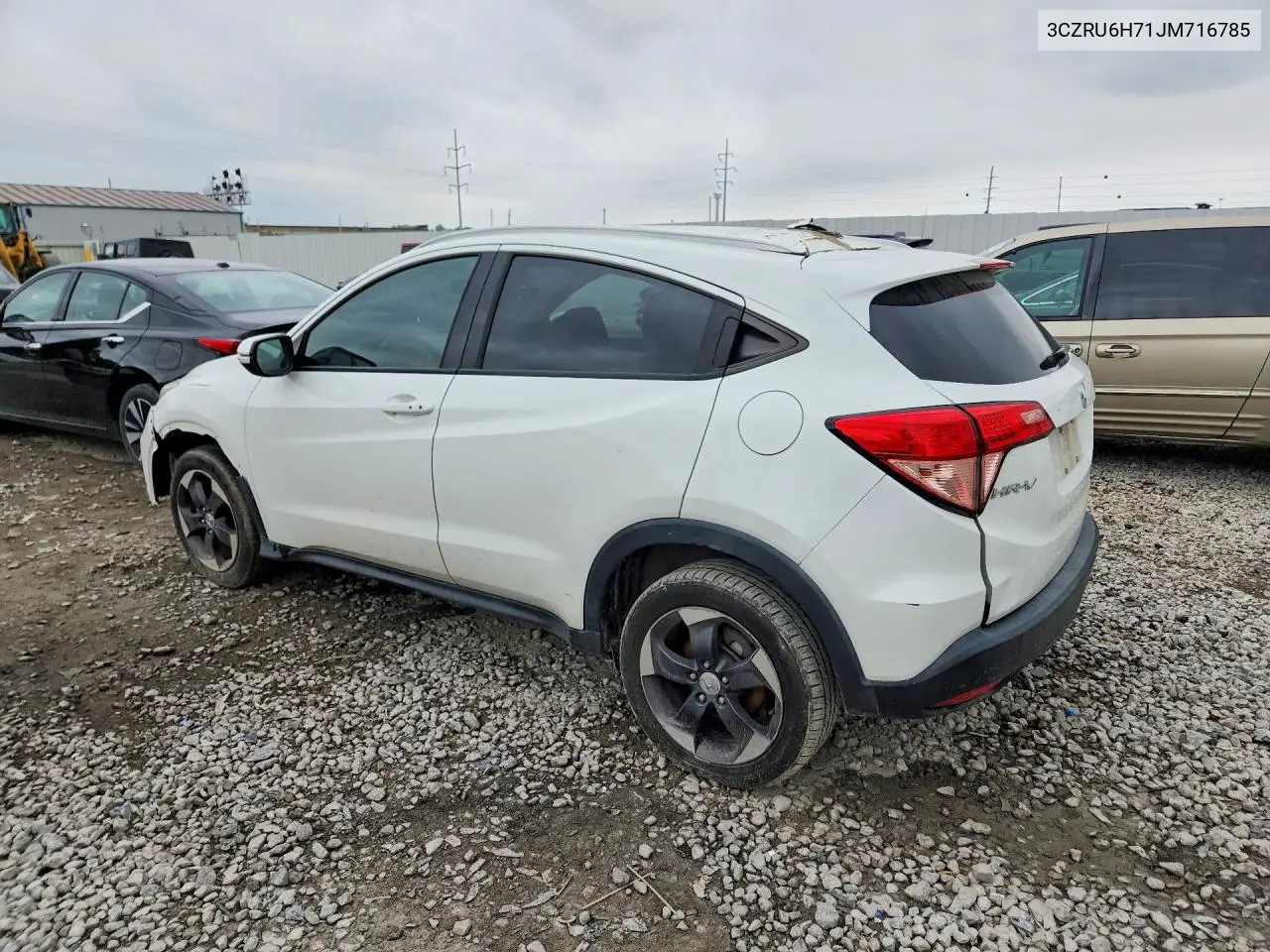 2018 Honda Hr-V Exl VIN: 3CZRU6H71JM716785 Lot: 60657536