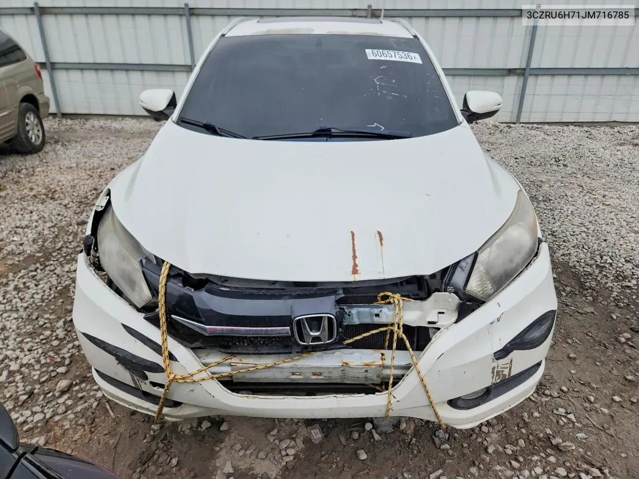 2018 Honda Hr-V Exl VIN: 3CZRU6H71JM716785 Lot: 60657536