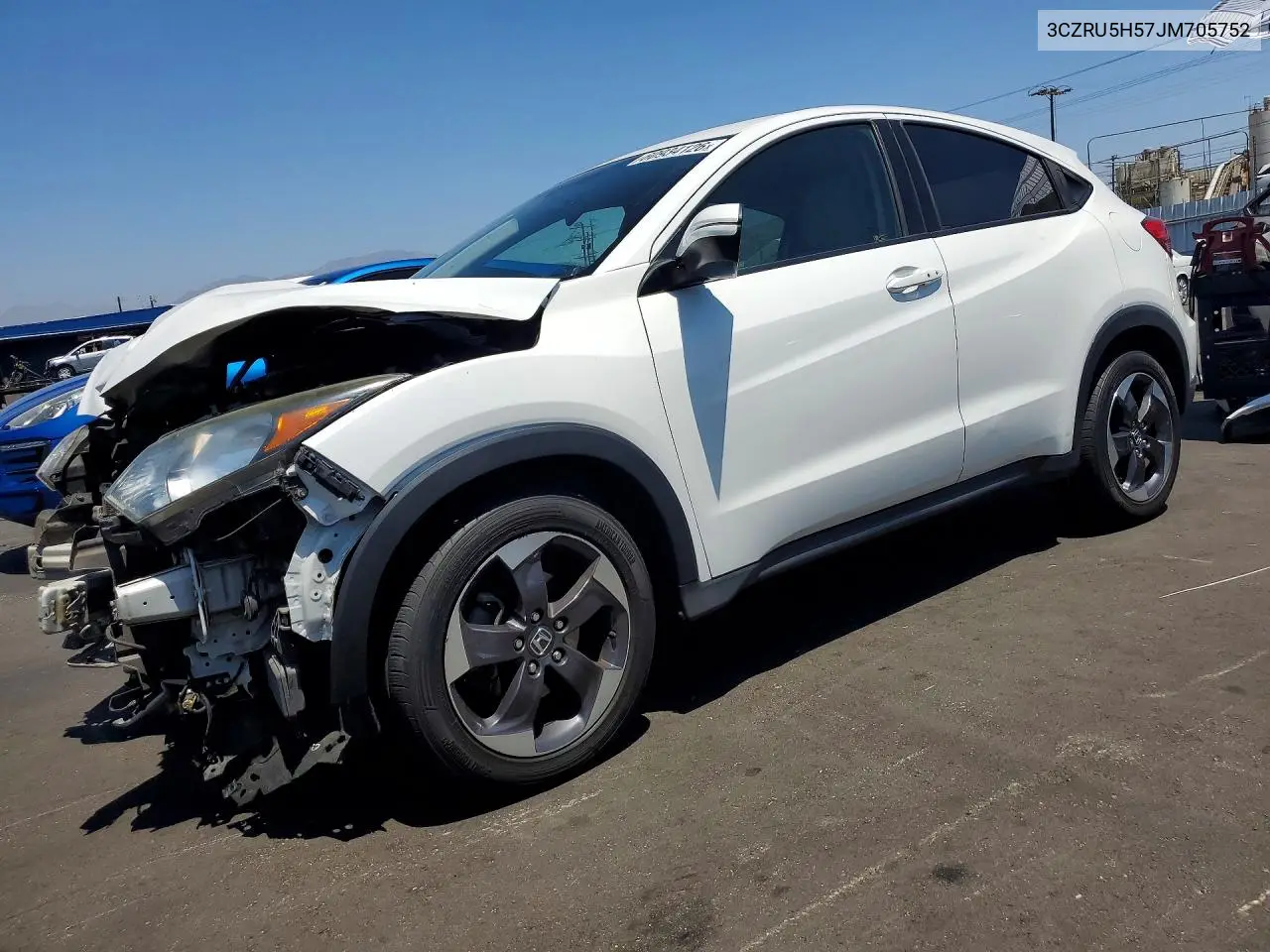 2018 Honda Hr-V Ex VIN: 3CZRU5H57JM705752 Lot: 60934126