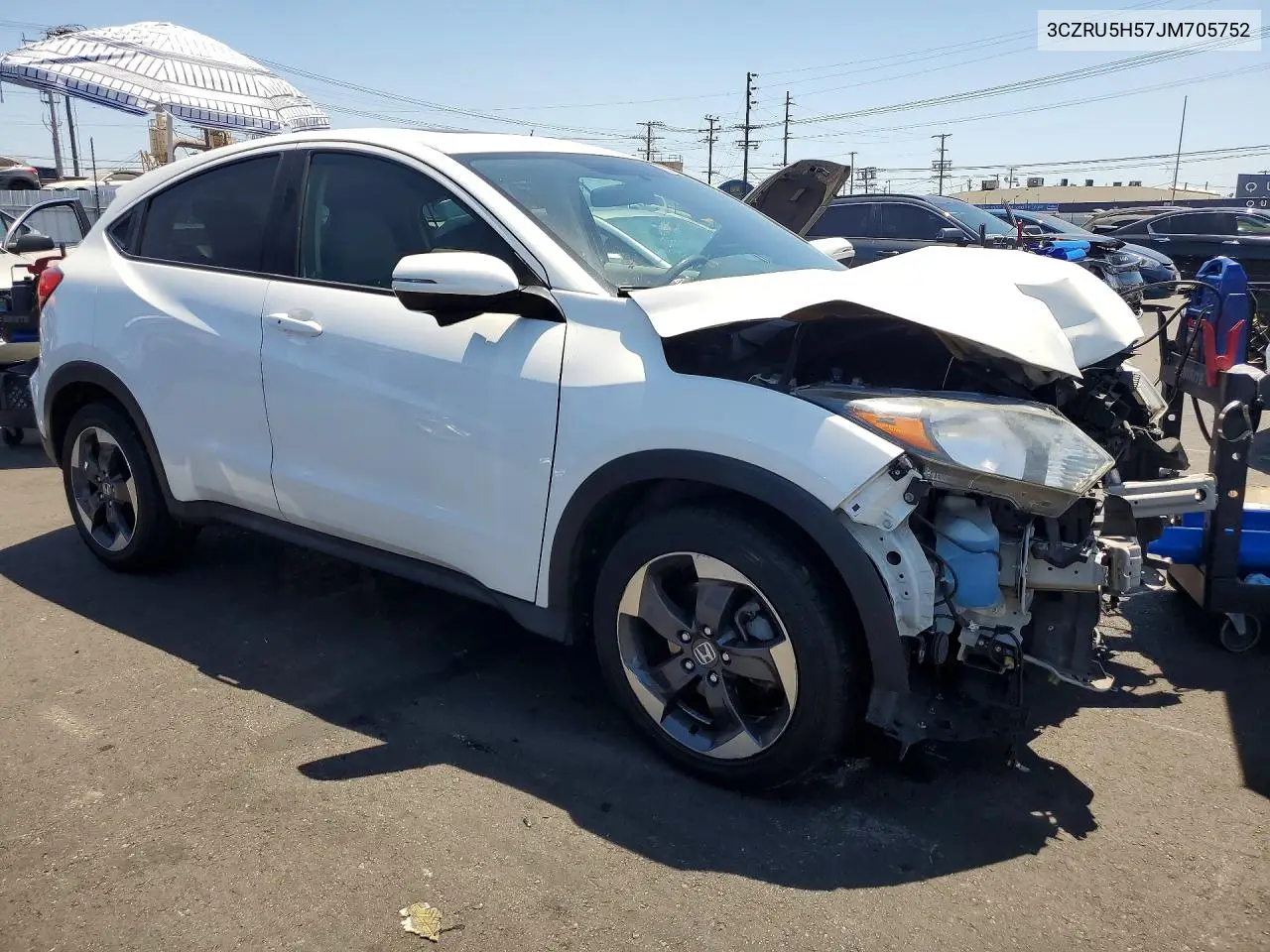 2018 Honda Hr-V Ex VIN: 3CZRU5H57JM705752 Lot: 60934126