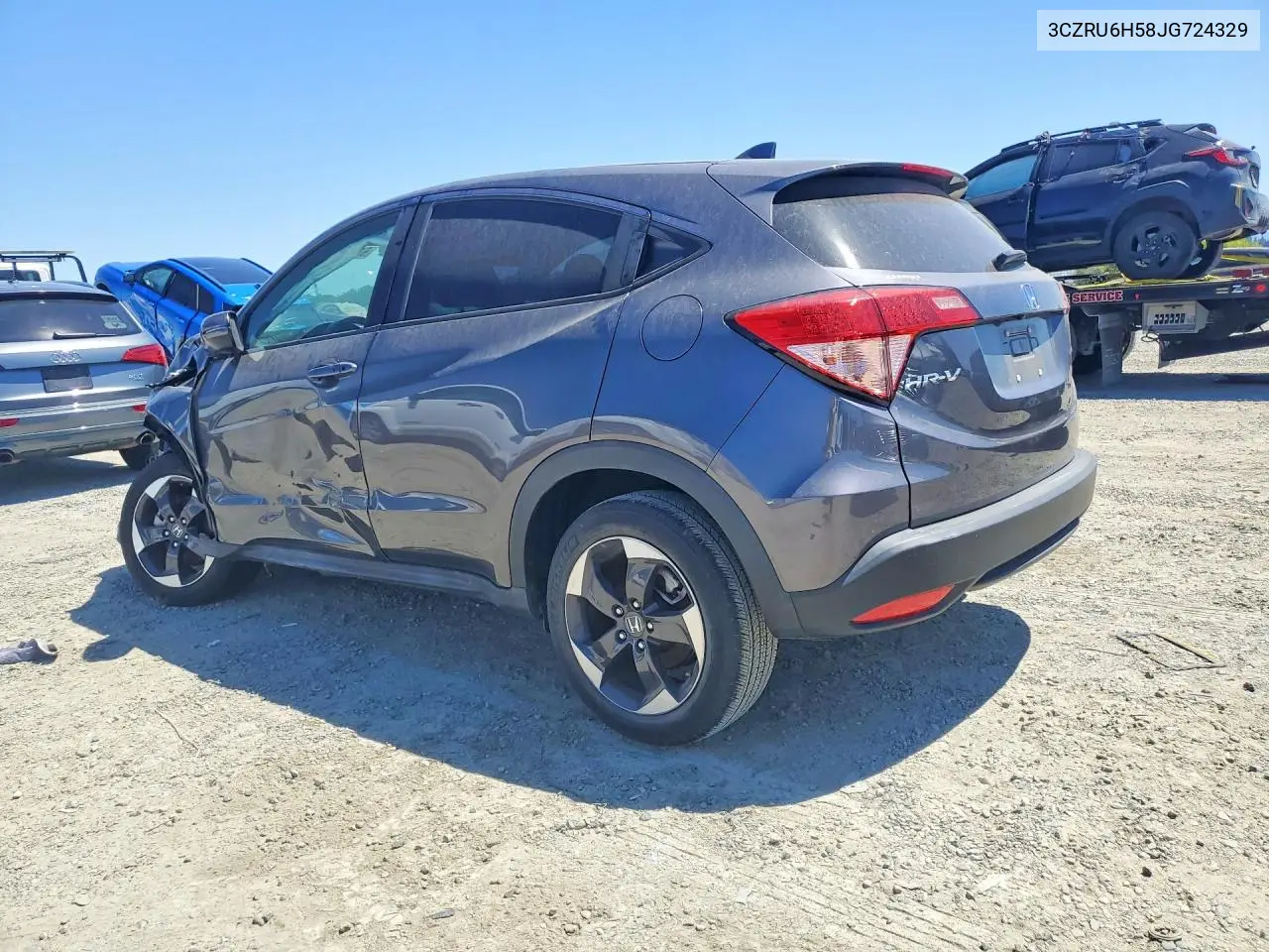 2018 Honda Hr-V Ex VIN: 3CZRU6H58JG724329 Lot: 61161546
