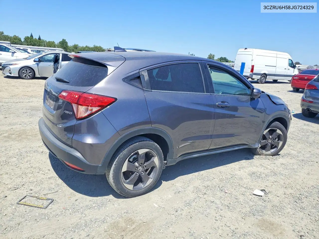 2018 Honda Hr-V Ex VIN: 3CZRU6H58JG724329 Lot: 61161546