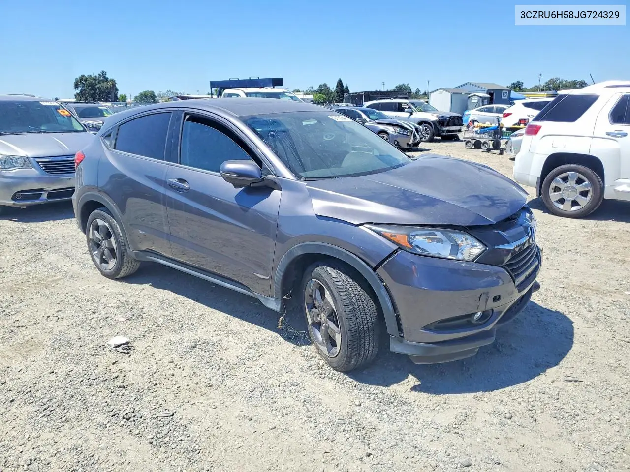 2018 Honda Hr-V Ex VIN: 3CZRU6H58JG724329 Lot: 61161546