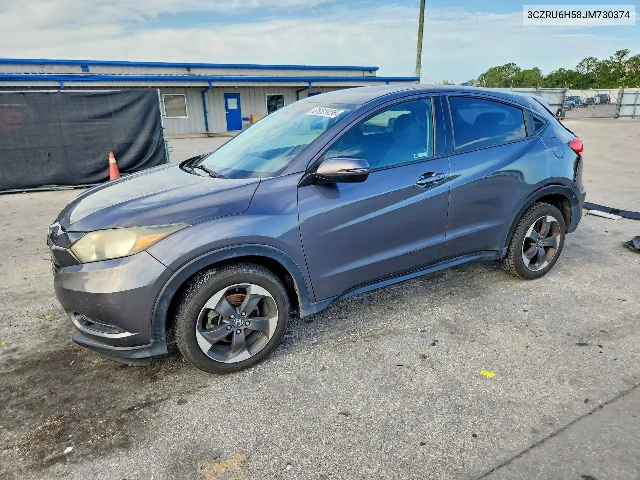 2018 Honda Hr-V Ex VIN: 3CZRU6H58JM730374 Lot: 61221456