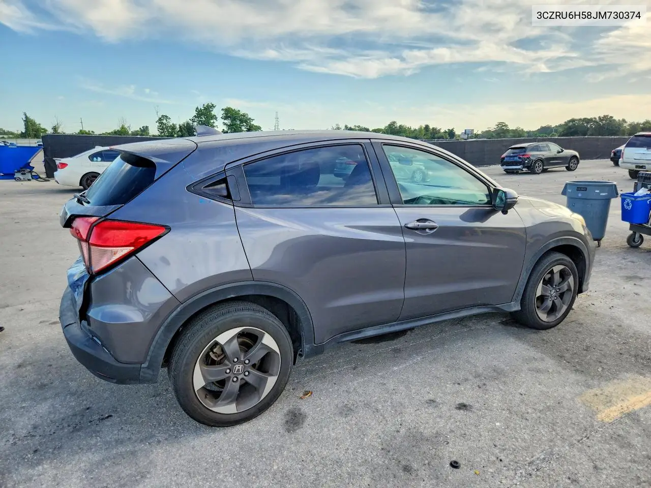 2018 Honda Hr-V Ex VIN: 3CZRU6H58JM730374 Lot: 61221456