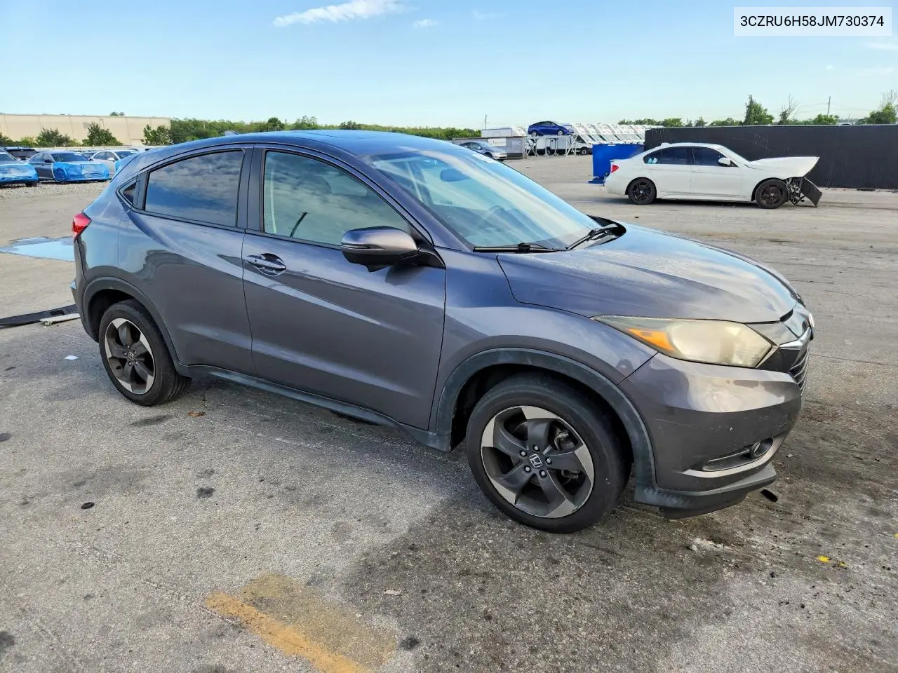 2018 Honda Hr-V Ex VIN: 3CZRU6H58JM730374 Lot: 61221456