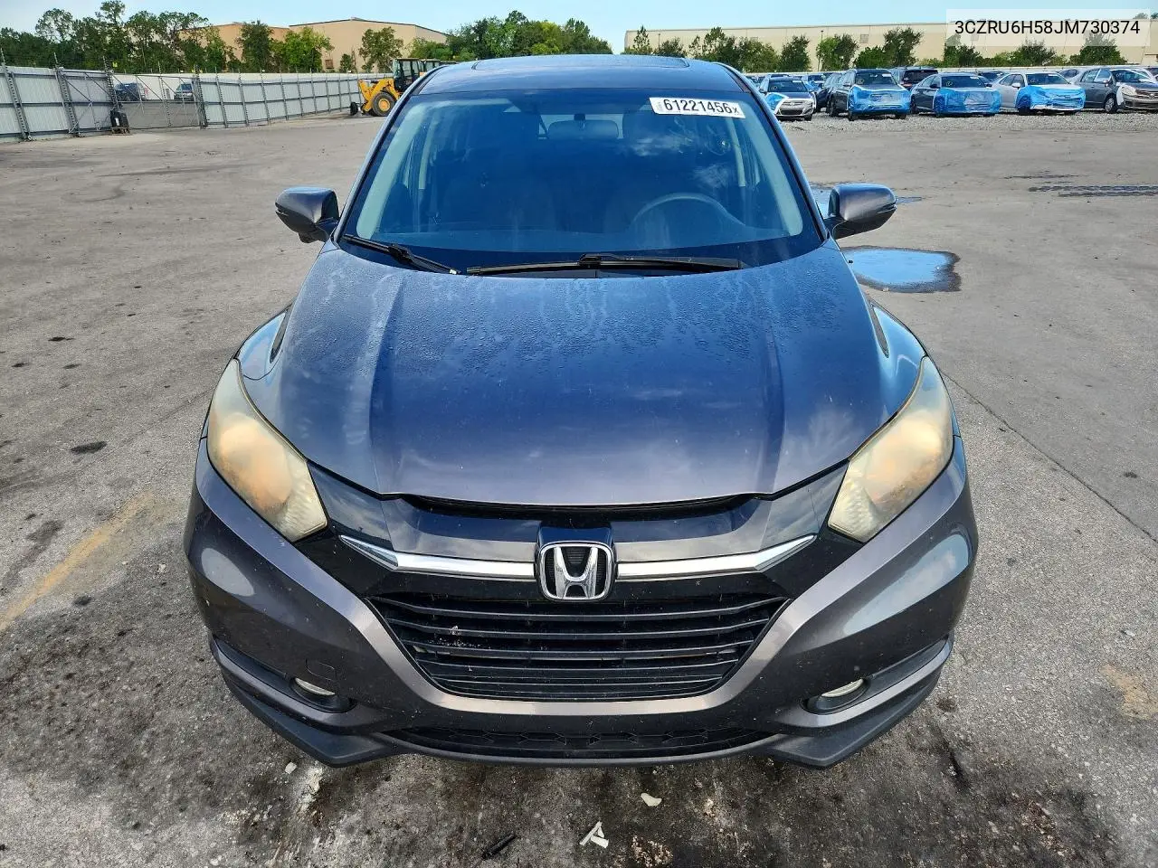 2018 Honda Hr-V Ex VIN: 3CZRU6H58JM730374 Lot: 61221456