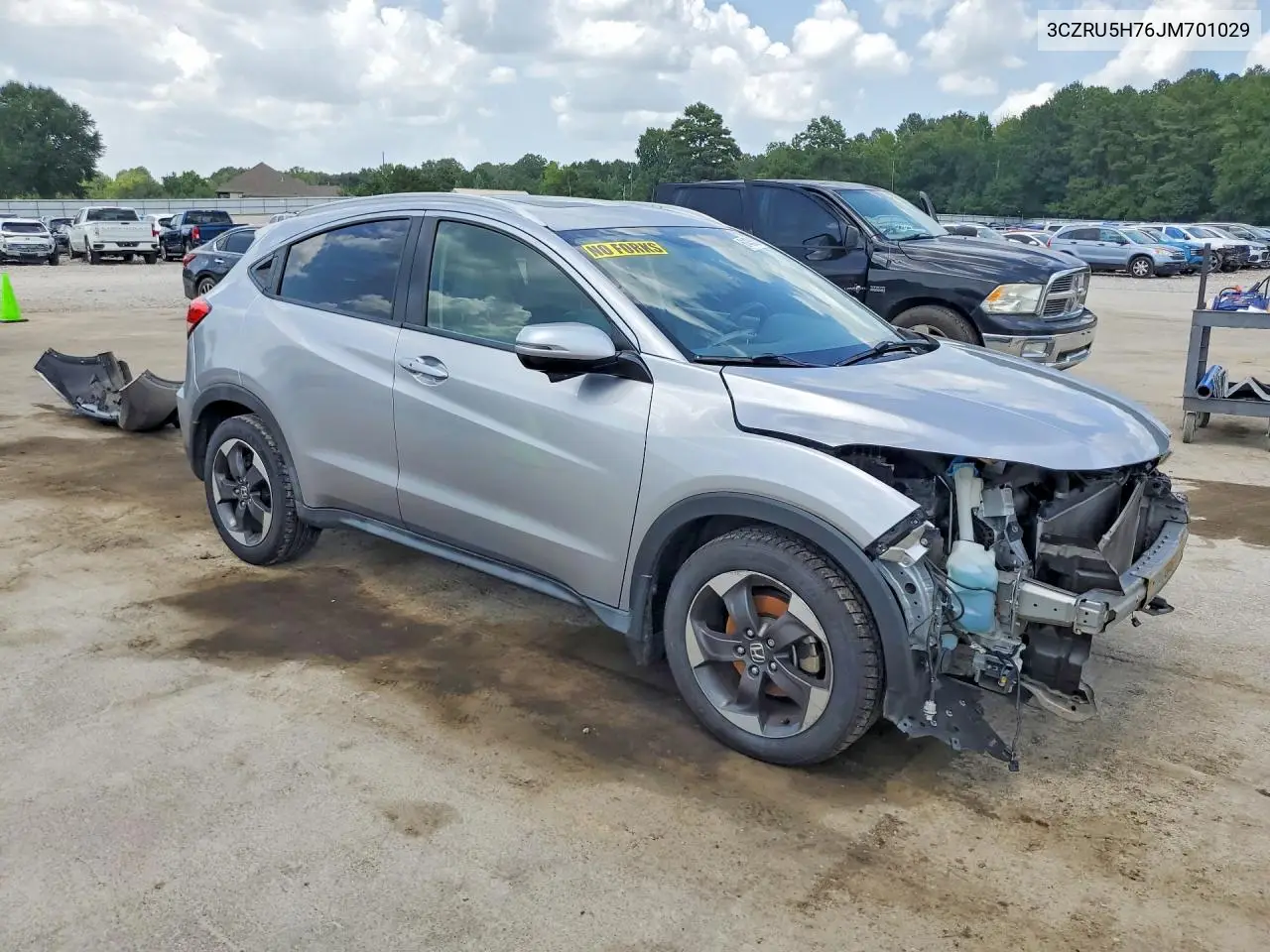 2018 Honda Hr-V Exl VIN: 3CZRU5H76JM701029 Lot: 61433856