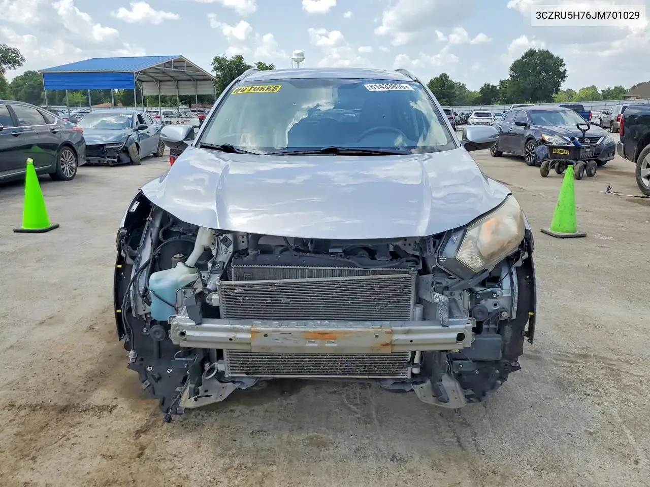 2018 Honda Hr-V Exl VIN: 3CZRU5H76JM701029 Lot: 61433856