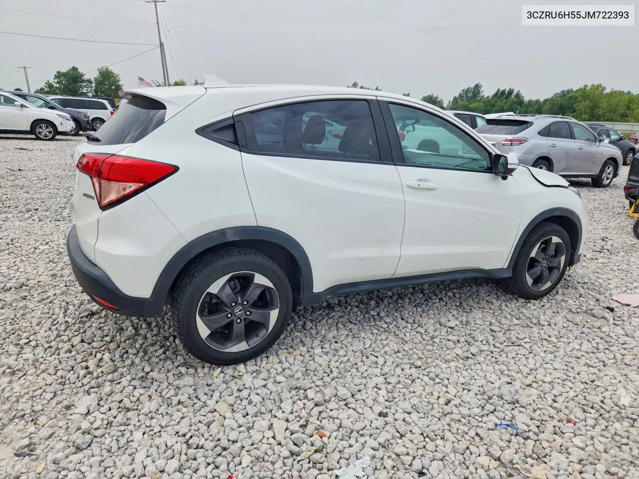 2018 Honda Hr-V Ex VIN: 3CZRU6H55JM722393 Lot: 61531786