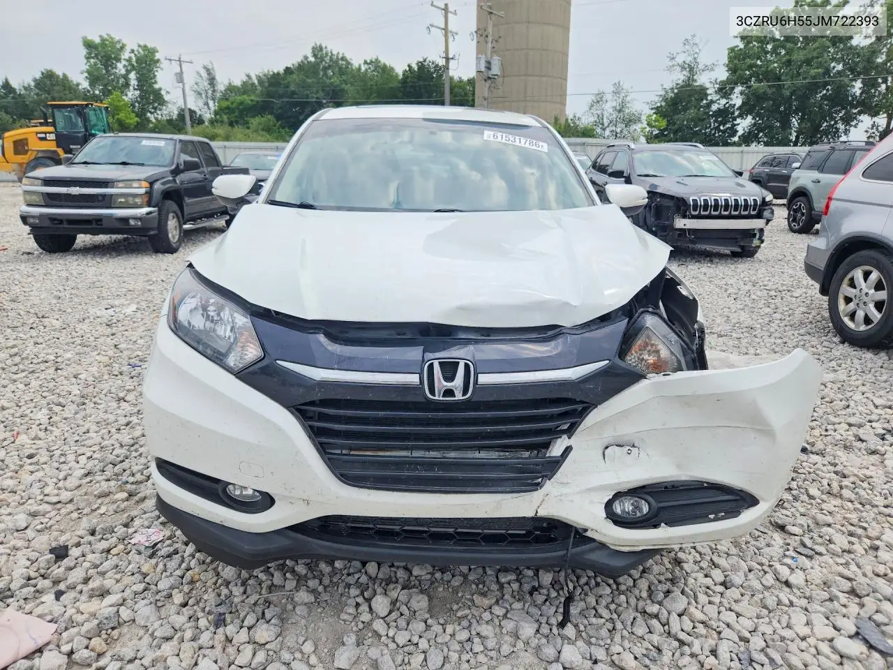 2018 Honda Hr-V Ex VIN: 3CZRU6H55JM722393 Lot: 61531786