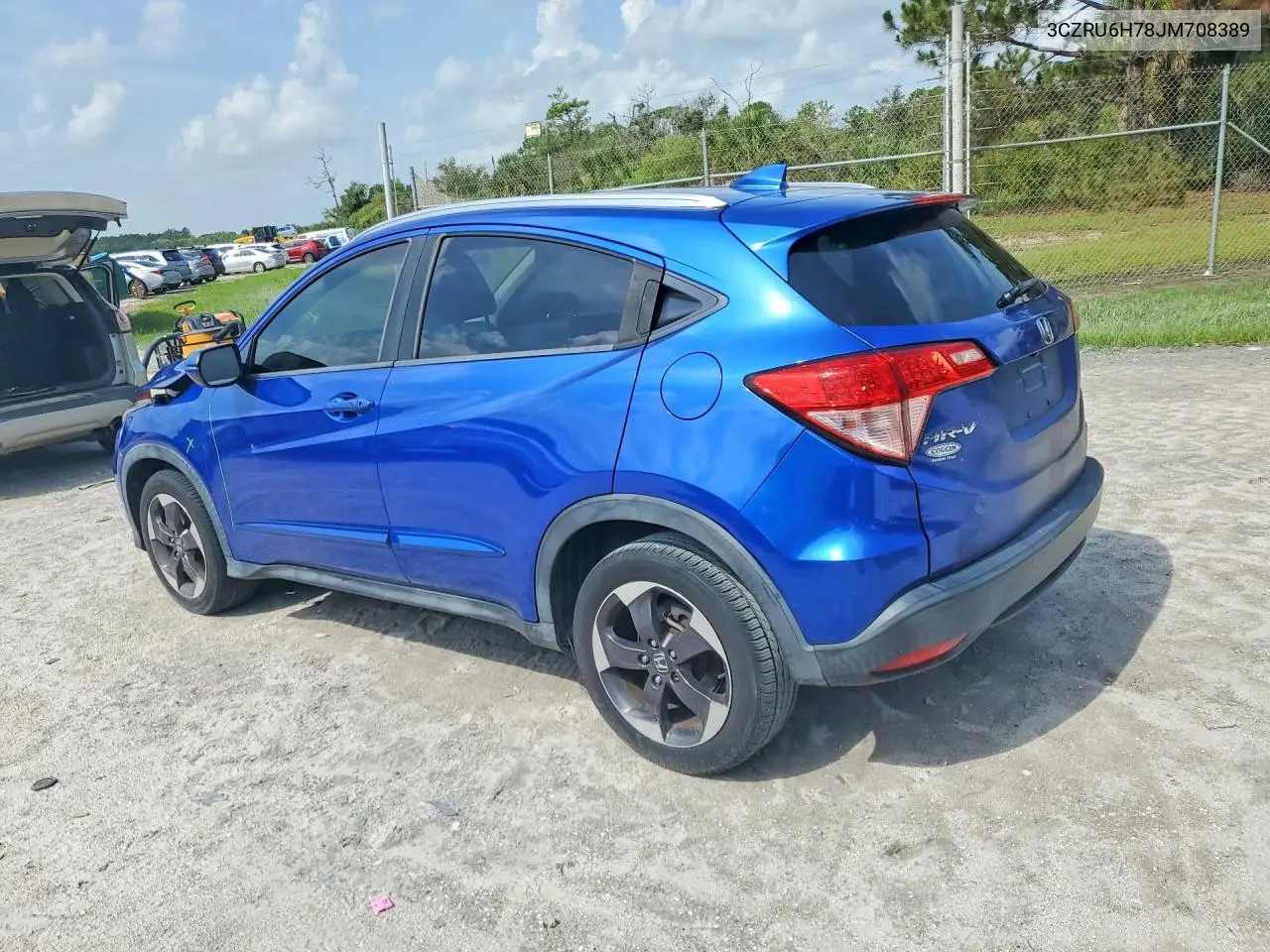 2018 Honda Hr-V Exl VIN: 3CZRU6H78JM708389 Lot: 61590736