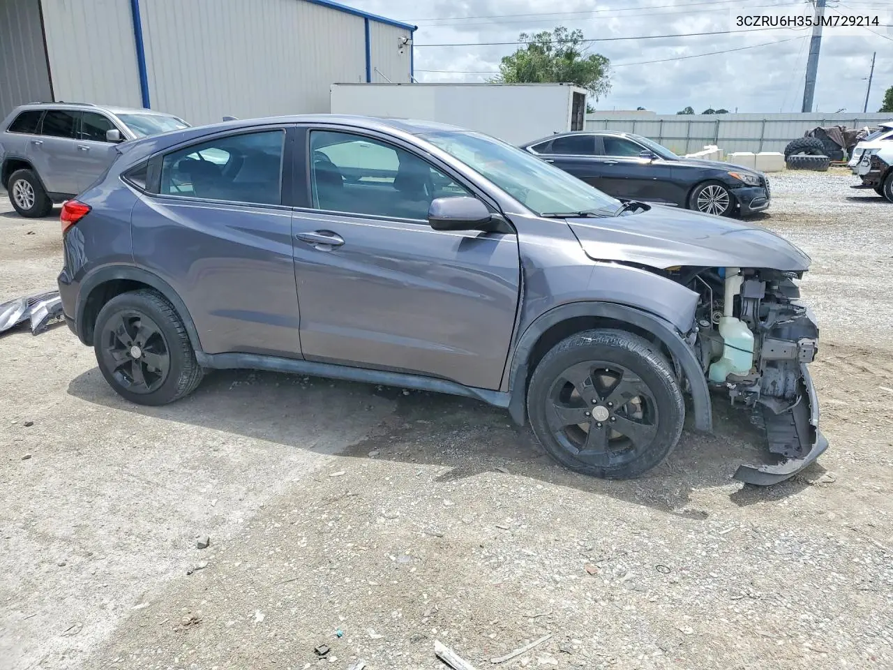 2018 Honda Hr-V Lx VIN: 3CZRU6H35JM729214 Lot: 61688316