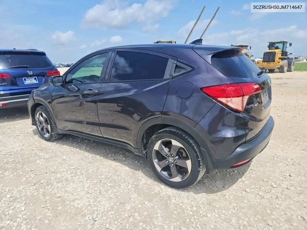 2018 Honda Hr-V Ex VIN: 3CZRU5H50JM714647 Lot: 61721576