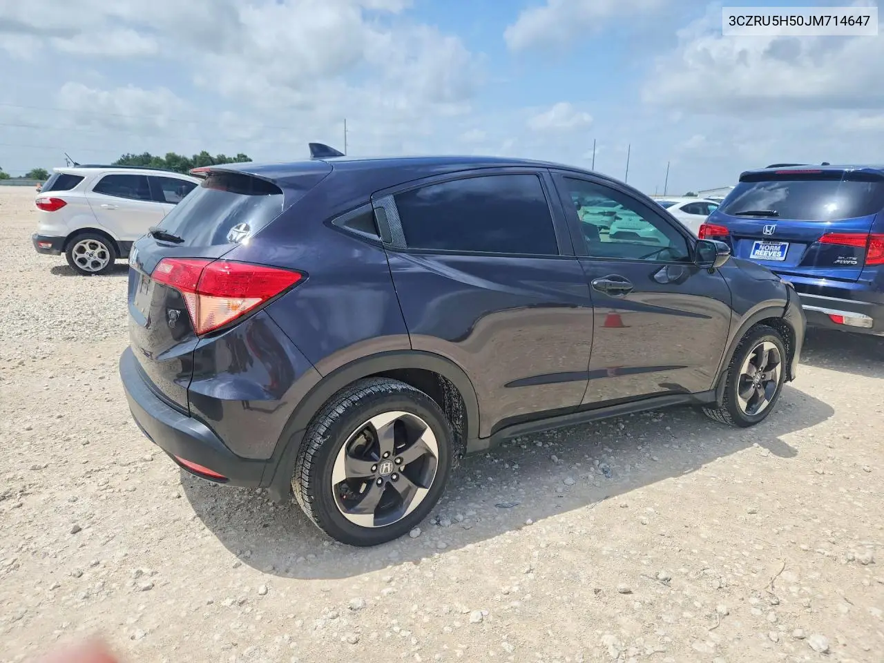 2018 Honda Hr-V Ex VIN: 3CZRU5H50JM714647 Lot: 61721576
