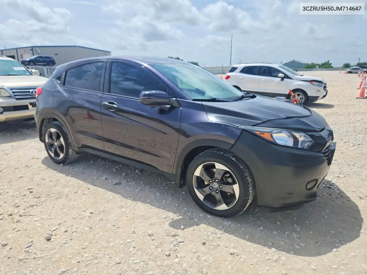 2018 Honda Hr-V Ex VIN: 3CZRU5H50JM714647 Lot: 61721576