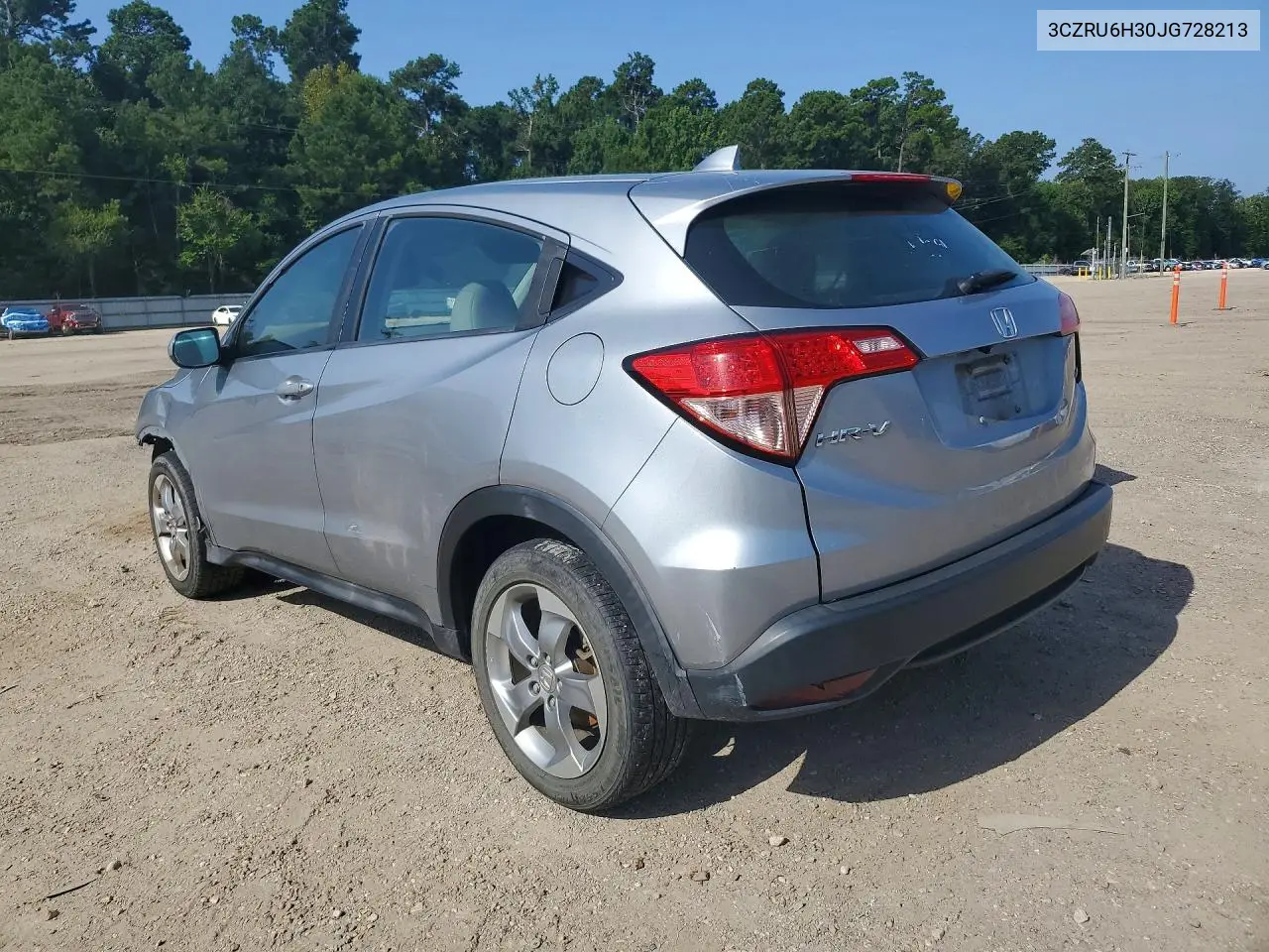 2018 Honda Hr-V Lx VIN: 3CZRU6H30JG728213 Lot: 61923826