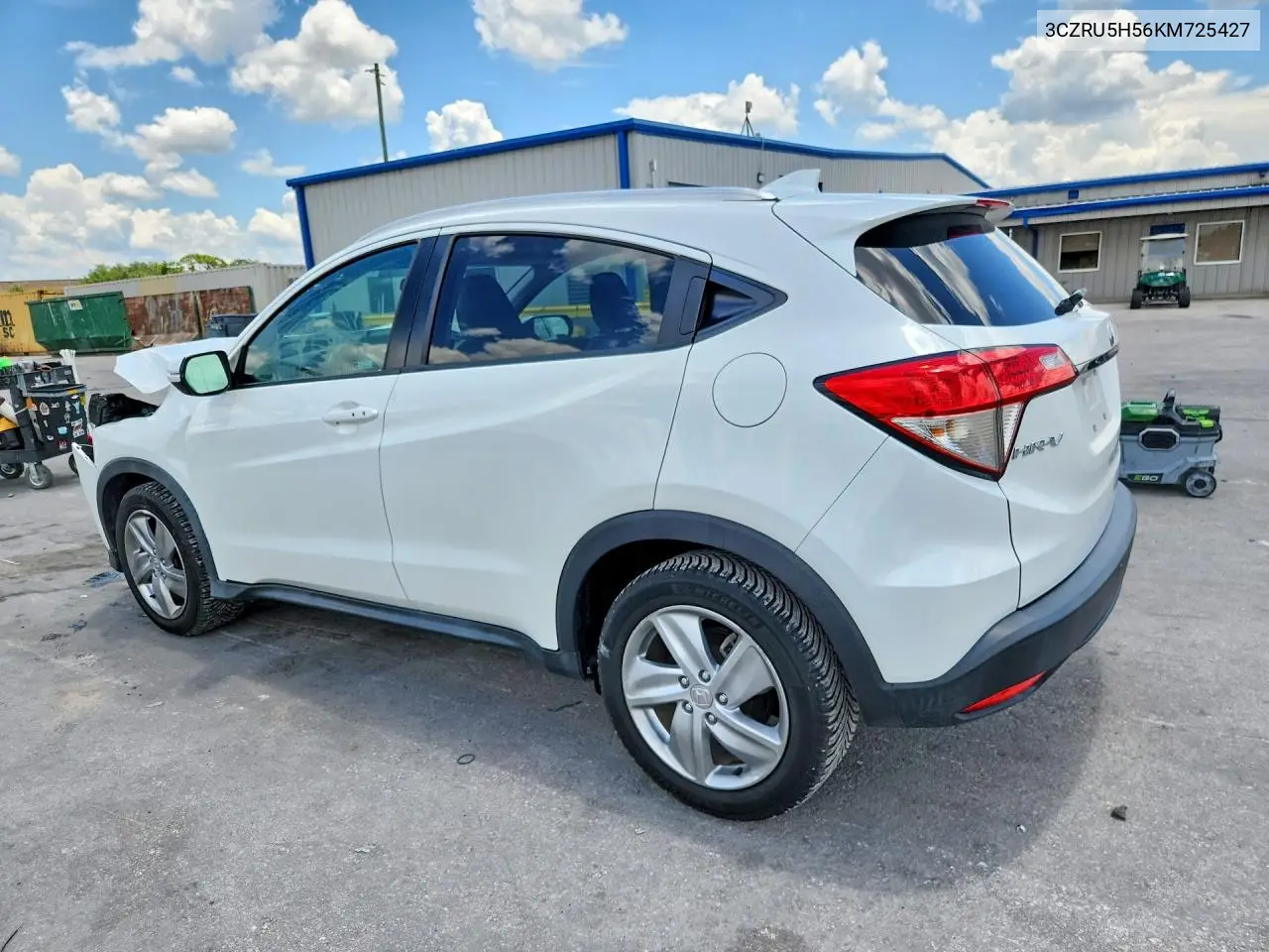 2019 Honda Hr-V Ex VIN: 3CZRU5H56KM725427 Lot: 57652576