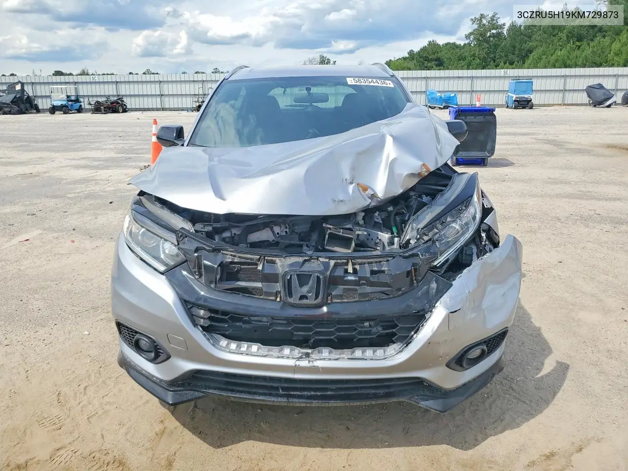 2019 Honda Hr-V Sport VIN: 3CZRU5H19KM729873 Lot: 58354436