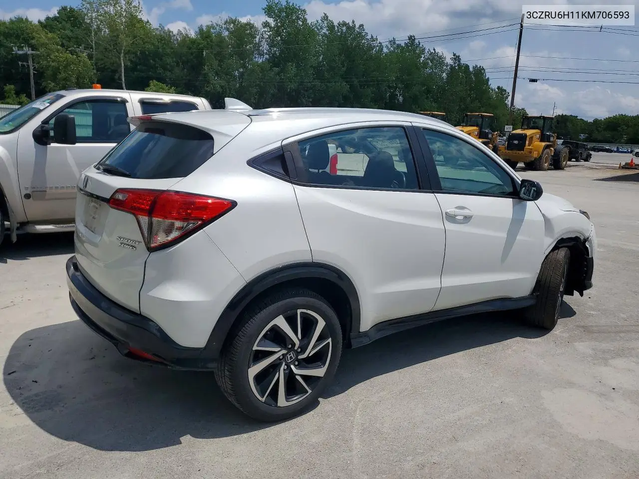 3CZRU6H11KM706593 2019 Honda Hr-V Sport