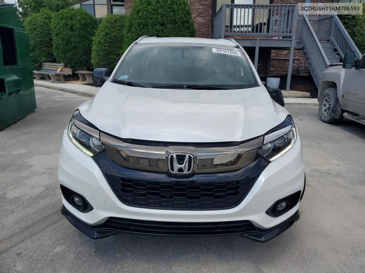 3CZRU6H11KM706593 2019 Honda Hr-V Sport