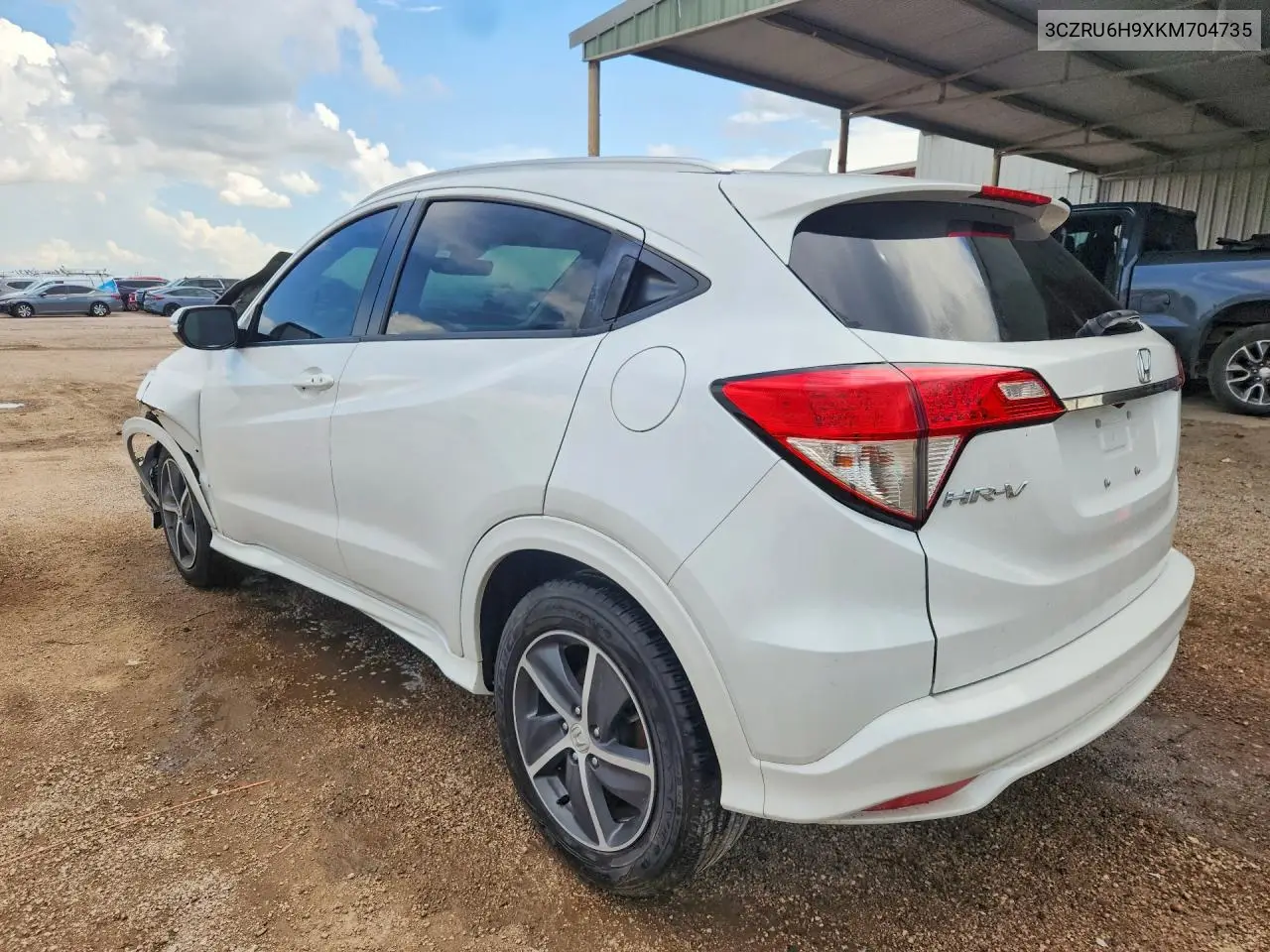 2019 Honda Hr-V Touring VIN: 3CZRU6H9XKM704735 Lot: 59364616