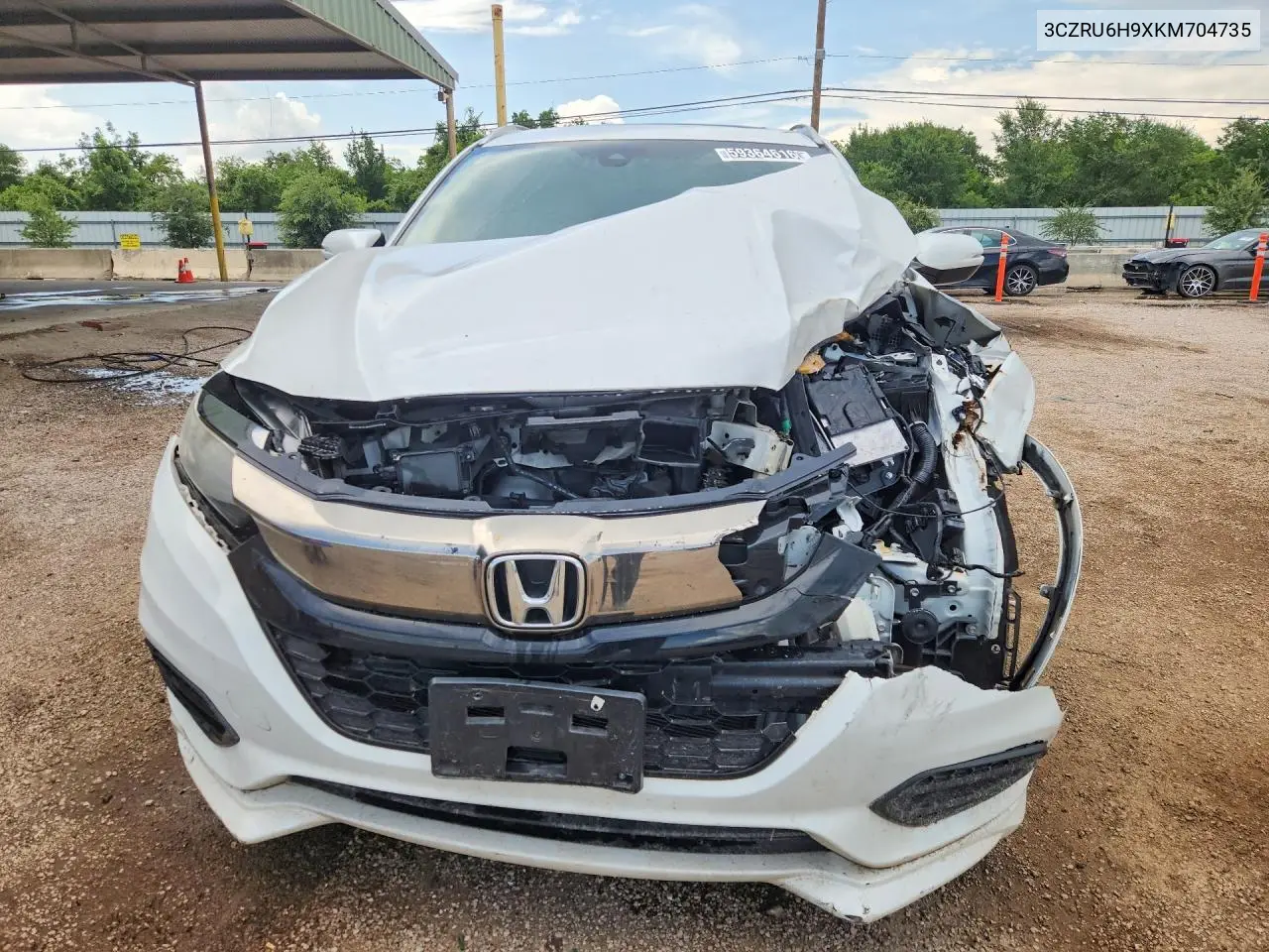2019 Honda Hr-V Touring VIN: 3CZRU6H9XKM704735 Lot: 59364616