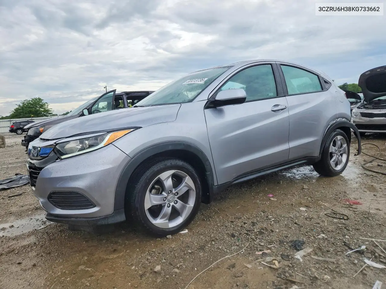 2019 Honda Hr-V Lx VIN: 3CZRU6H38KG733662 Lot: 60413736