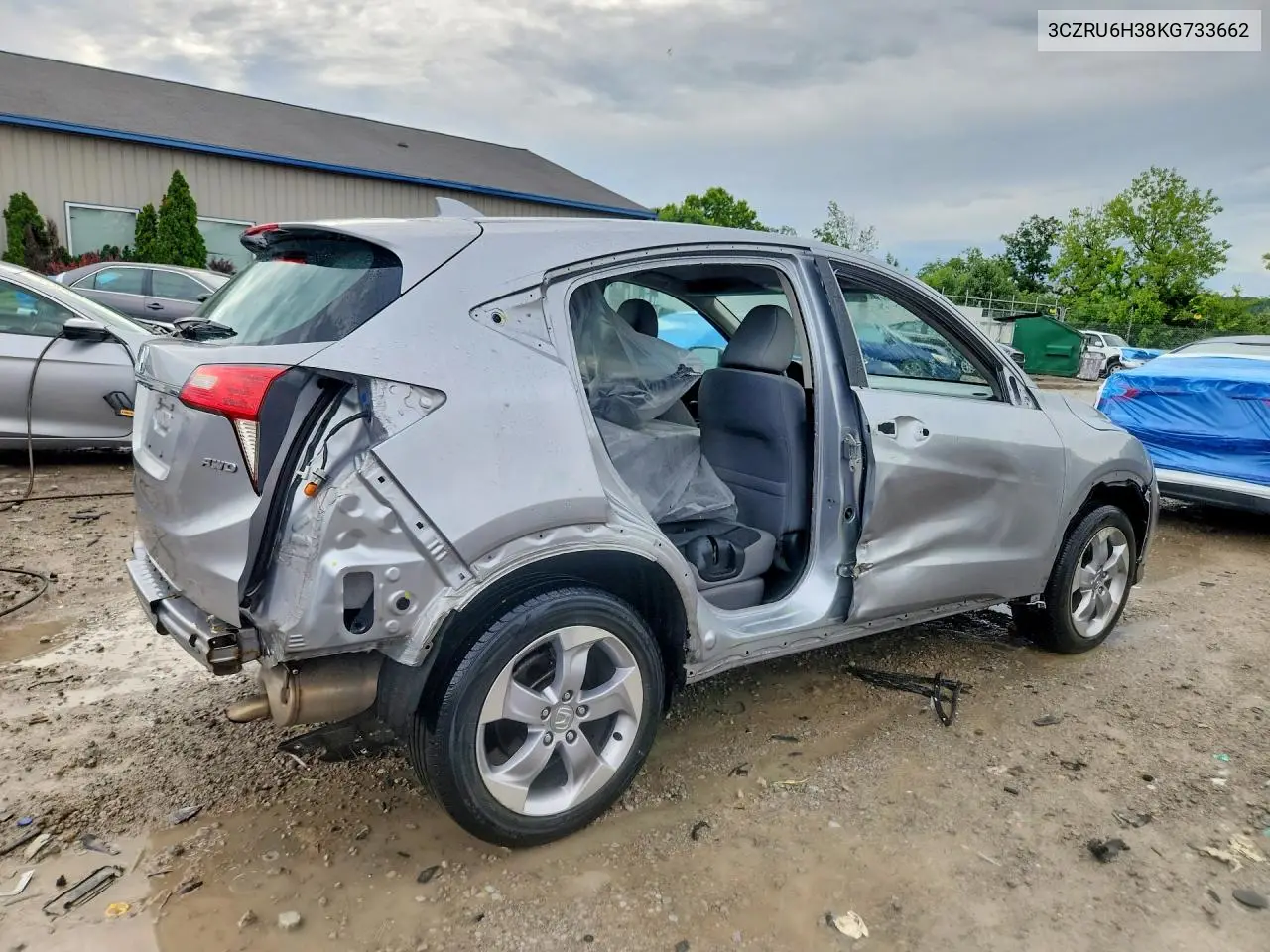 2019 Honda Hr-V Lx VIN: 3CZRU6H38KG733662 Lot: 60413736