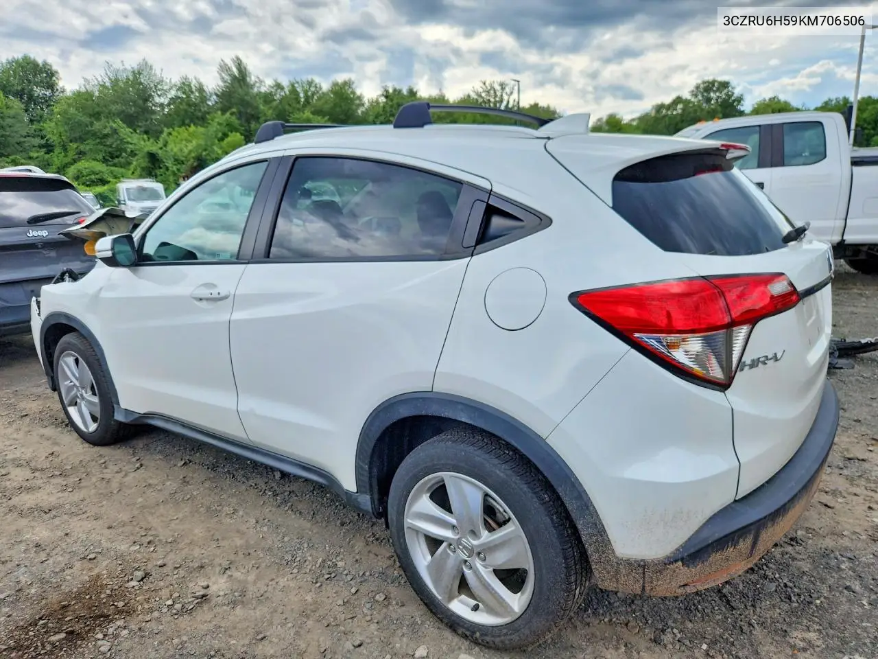2019 Honda Hr-V Ex VIN: 3CZRU6H59KM706506 Lot: 60638206