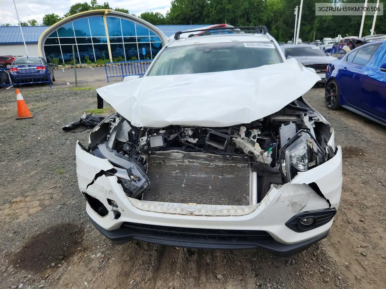 2019 Honda Hr-V Ex VIN: 3CZRU6H59KM706506 Lot: 60638206