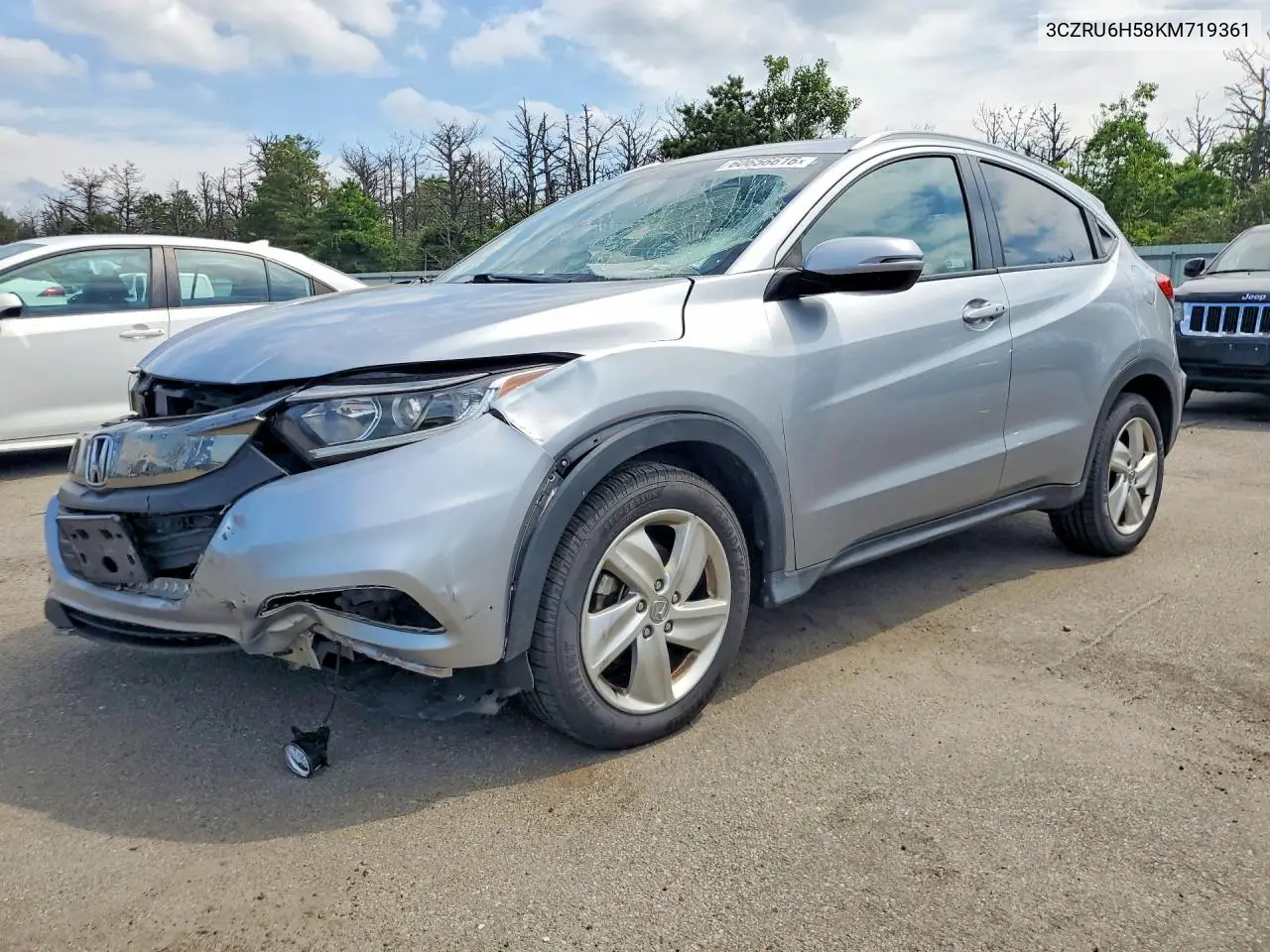 2019 Honda Hr-V Ex VIN: 3CZRU6H58KM719361 Lot: 60656616