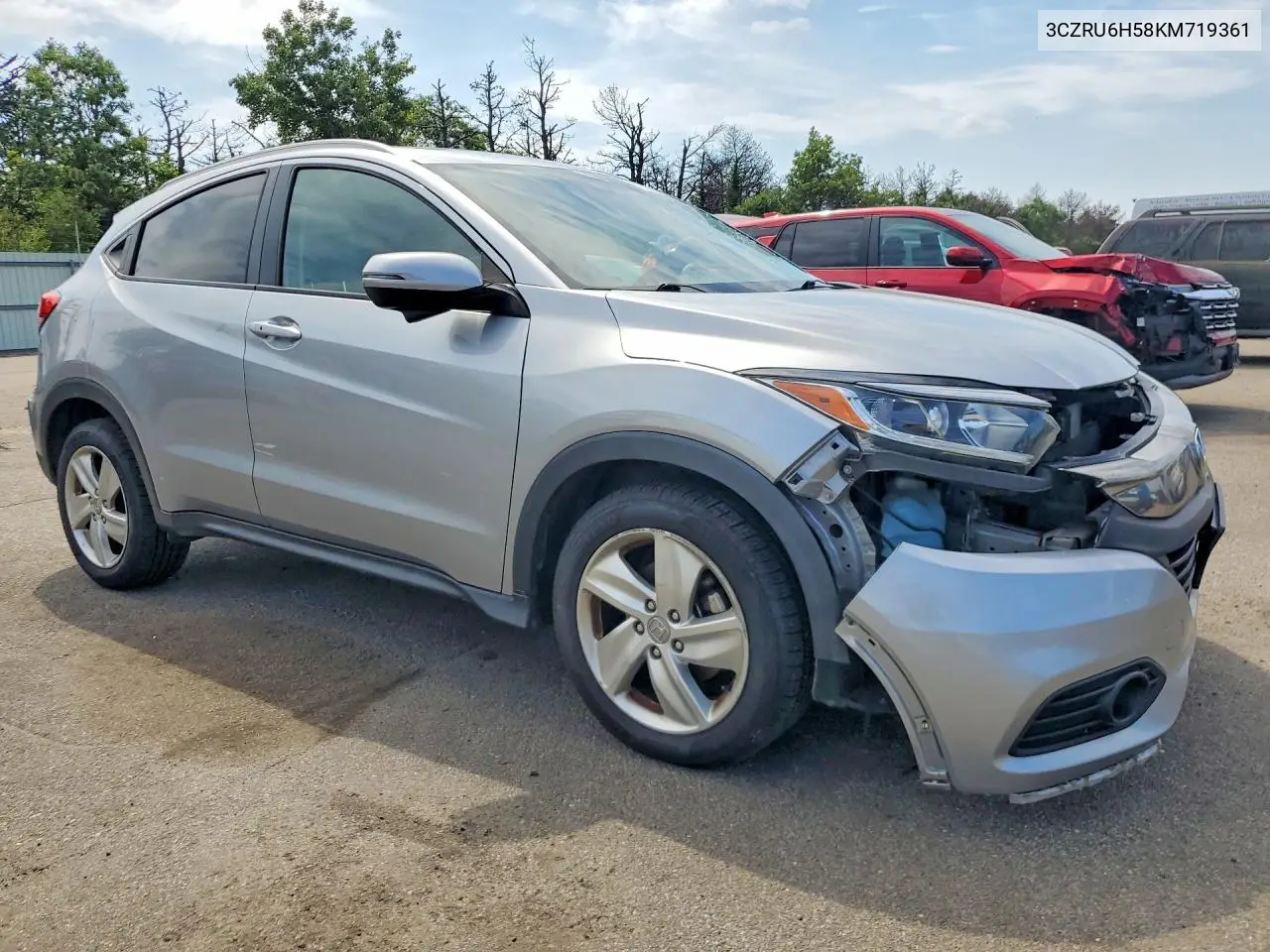 2019 Honda Hr-V Ex VIN: 3CZRU6H58KM719361 Lot: 60656616