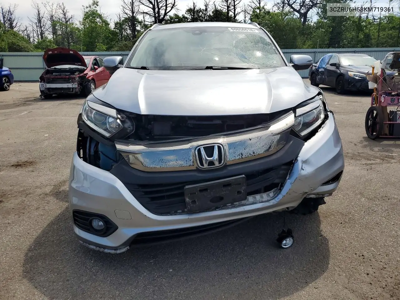 2019 Honda Hr-V Ex VIN: 3CZRU6H58KM719361 Lot: 60656616
