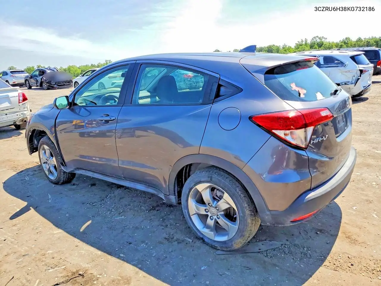 2019 Honda Hr-V Lx VIN: 3CZRU6H38KG732186 Lot: 60829196
