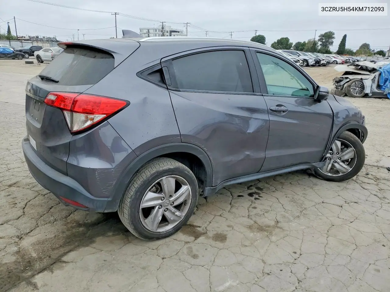 2019 Honda Hr-V Ex VIN: 3CZRU5H54KM712093 Lot: 60888766
