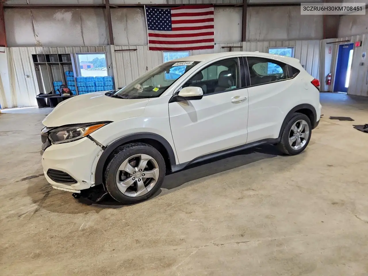 2019 Honda Hr-V Lx VIN: 3CZRU6H30KM708451 Lot: 60992046