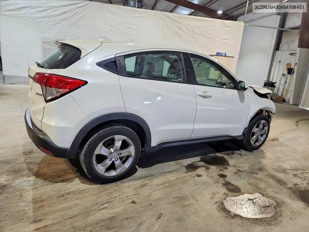 2019 Honda Hr-V Lx VIN: 3CZRU6H30KM708451 Lot: 60992046