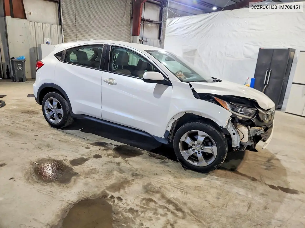 2019 Honda Hr-V Lx VIN: 3CZRU6H30KM708451 Lot: 60992046
