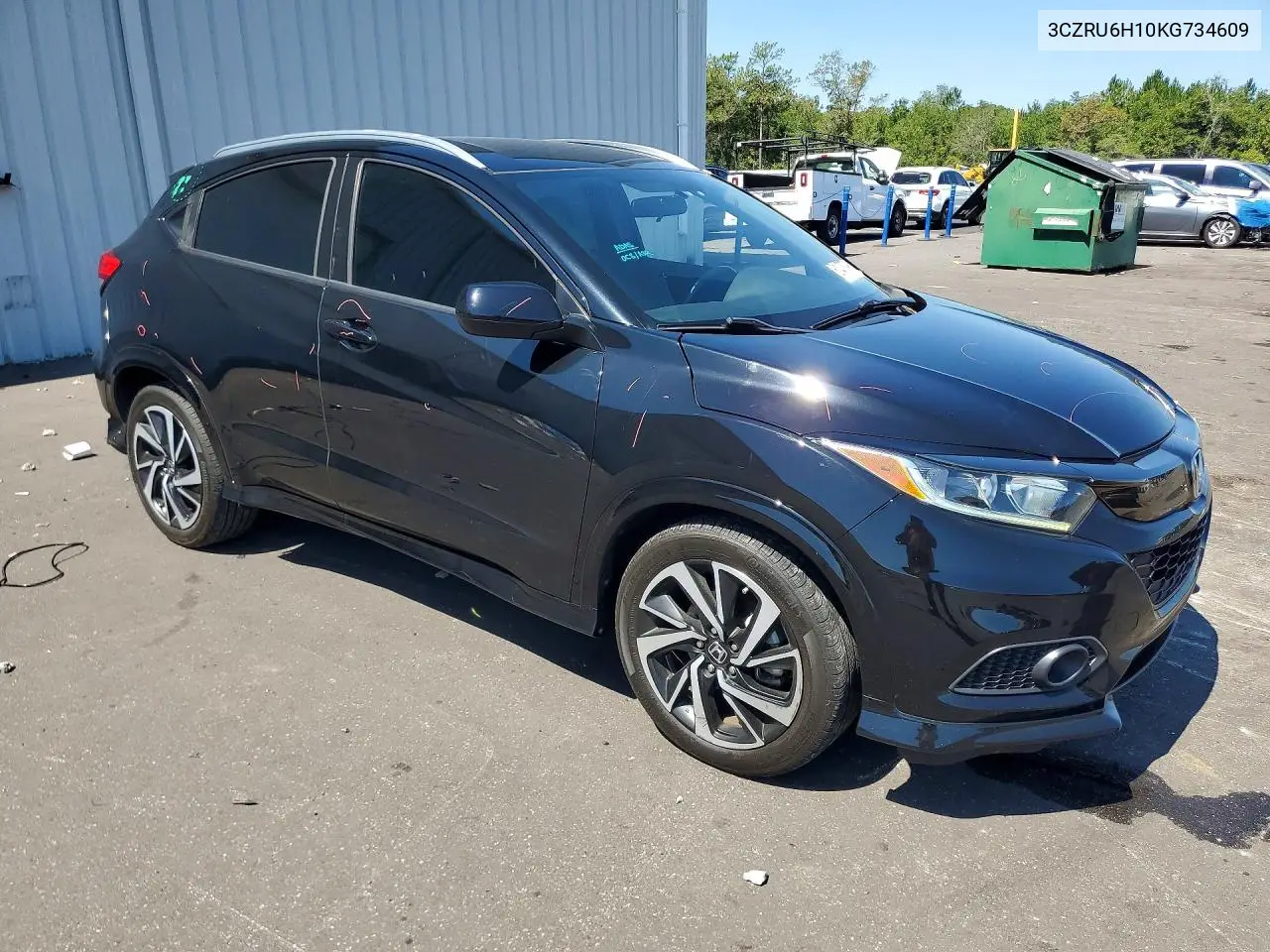2019 Honda Hr-V Sport VIN: 3CZRU6H10KG734609 Lot: 61478796