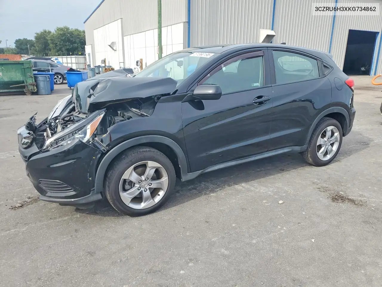2019 Honda Hr-V Lx VIN: 3CZRU6H3XKG734862 Lot: 61890196