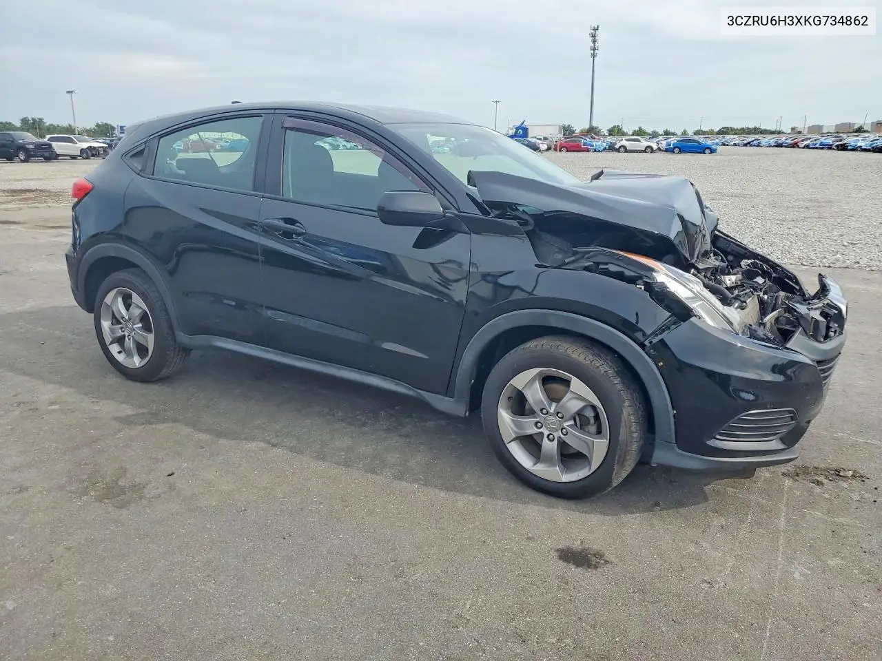 2019 Honda Hr-V Lx VIN: 3CZRU6H3XKG734862 Lot: 61890196